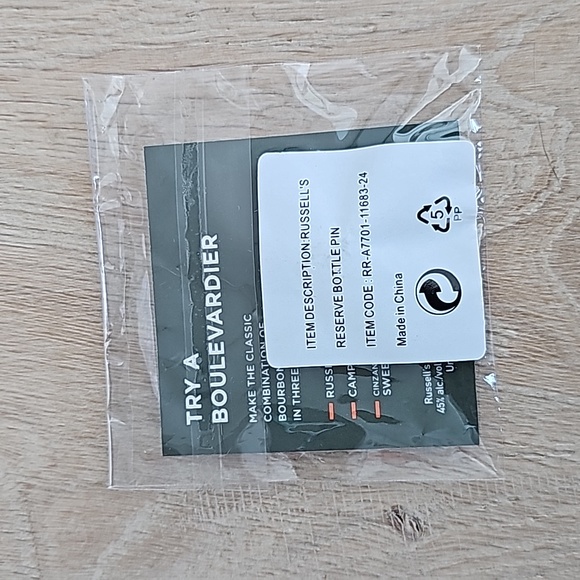 NWOT Russell's Reserve Pin - Picture 2 of 2